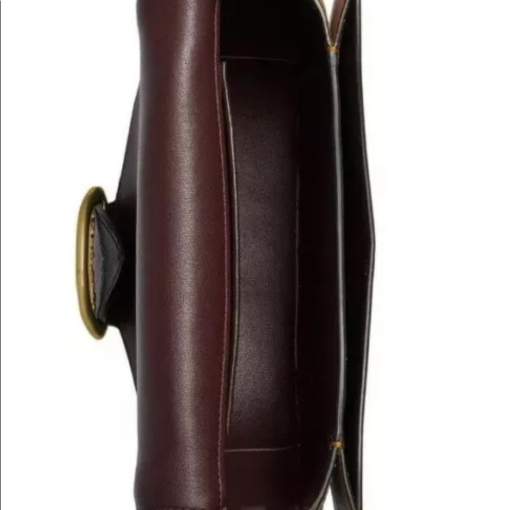Coach Kat Saddle Bag 20 Colorblock Saffron Multi - Picture 3 of 9